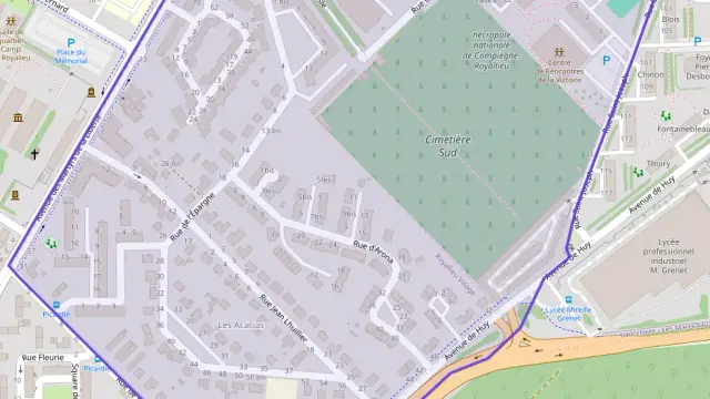 Appartement 80 m² quatre pièces à vendre à Compiègne