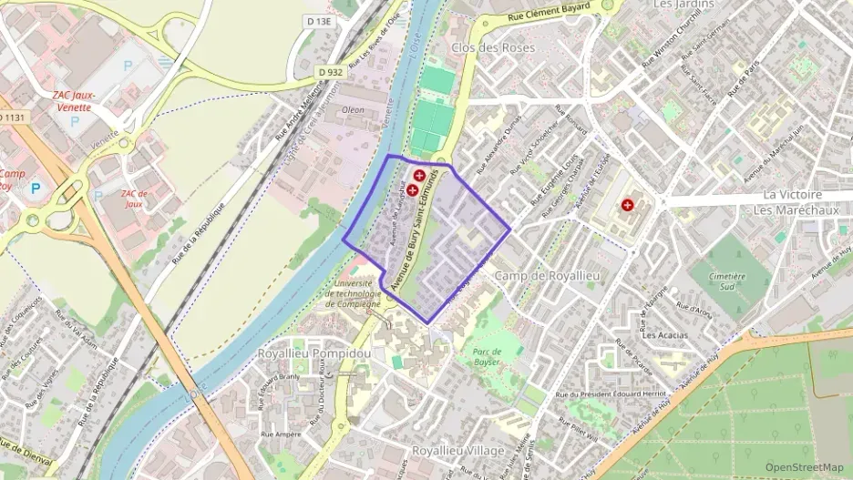 Appartement 83 m² quatre pièces à vendre à Compiègne