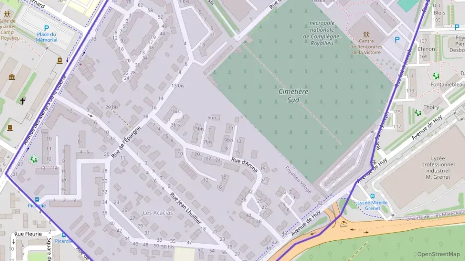 Appartement 85 m² quatre pièces à vendre à Compiègne Appartement 85 m² quatre pièces à vendre à Compiègne