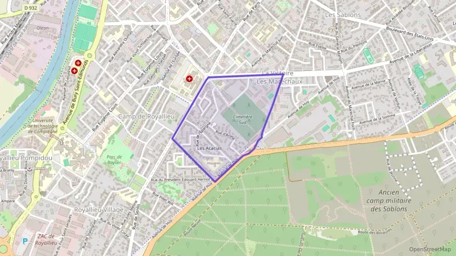 Appartement 85 m² quatre pièces à vendre à Compiègne Appartement 85 m² quatre pièces à vendre à Compiègne