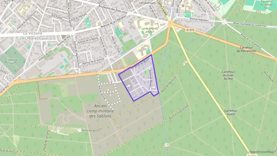 Appartement 90 m² quatre pièces à vendre à Compiègne