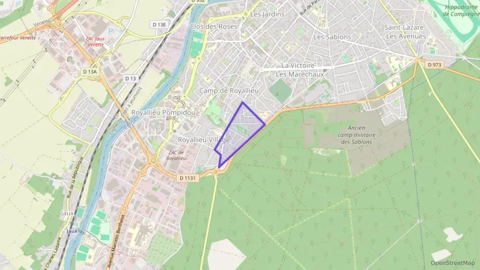 Appartement 64 m² quatre pièces à vendre à Compiègne