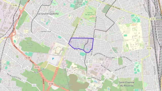 Appartement 64 m² trois pièces à vendre à Saint-Étienne-du-Rouvray