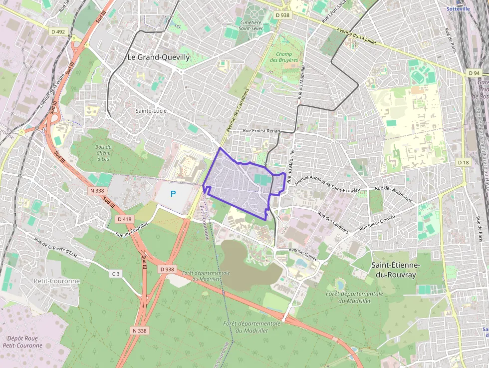 Appartement 63 m² trois pièces à vendre à Saint-Étienne-du-Rouvray