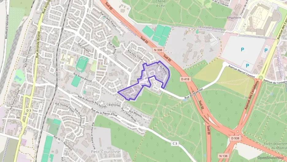 Appartement 94 m² quatre pièces à vendre à Petit-Couronne