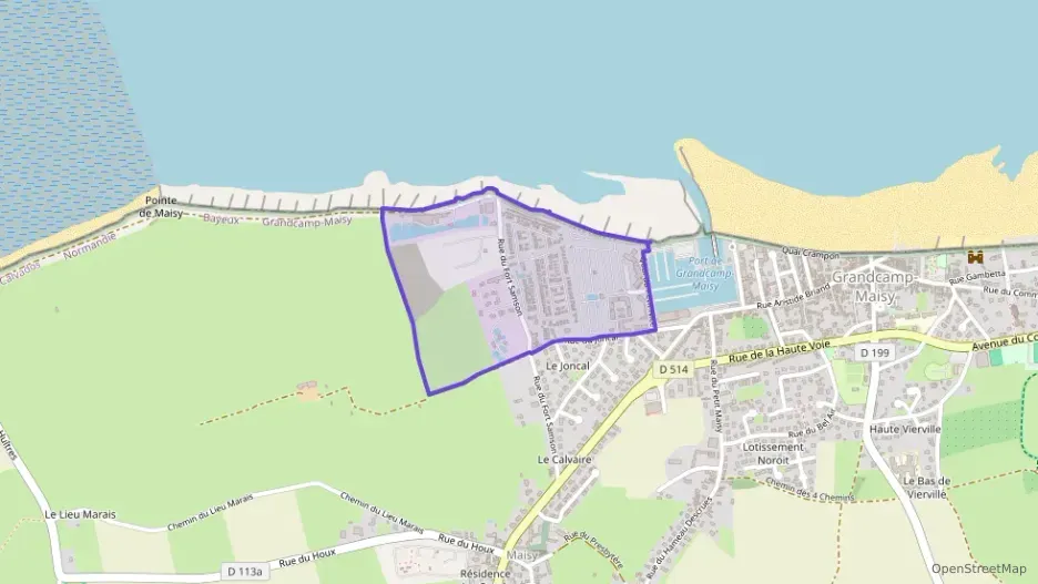 Appartement 62 m² trois pièces à vendre à Grandcamp-Maisy