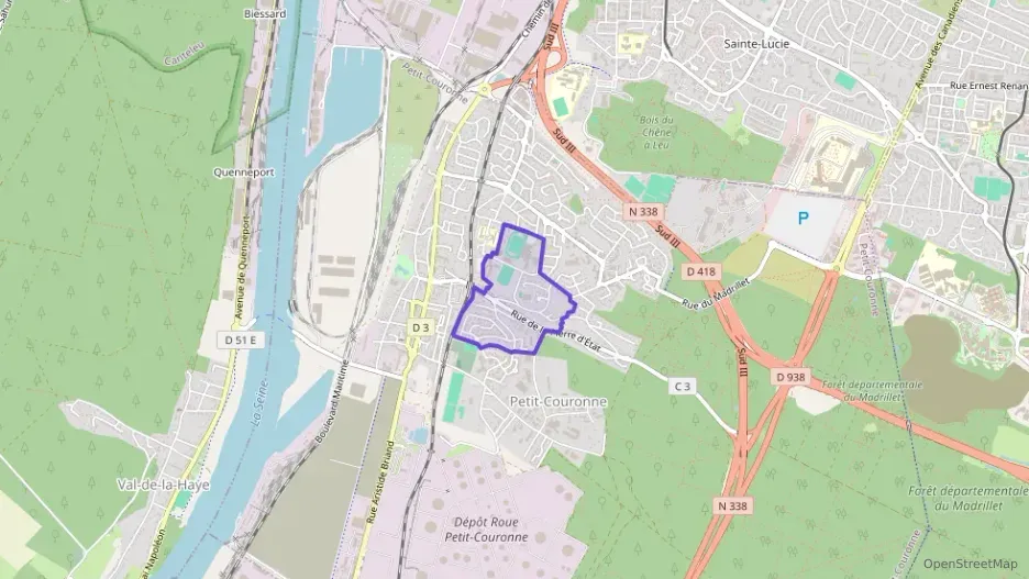 Appartement 74 m² trois pièces à vendre à Petit-Couronne