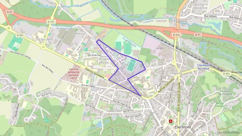 Appartement 78 m² quatre pièces à vendre à Clermont