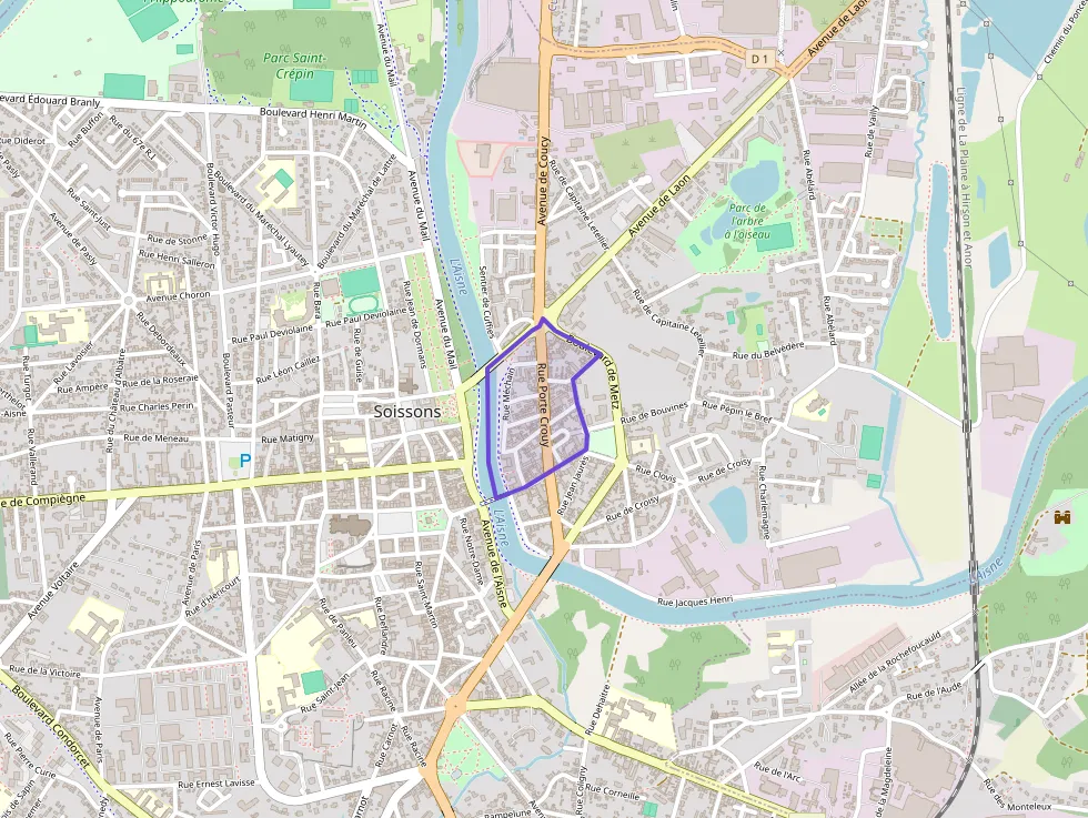 Appartement 69 m² trois pièces à vendre à Soissons