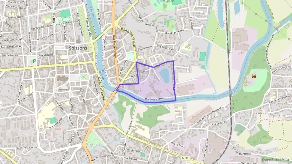 Appartement 52 m² trois pièces à vendre à Soissons