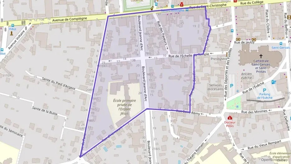 Appartement 67 m² trois pièces à vendre à Soissons