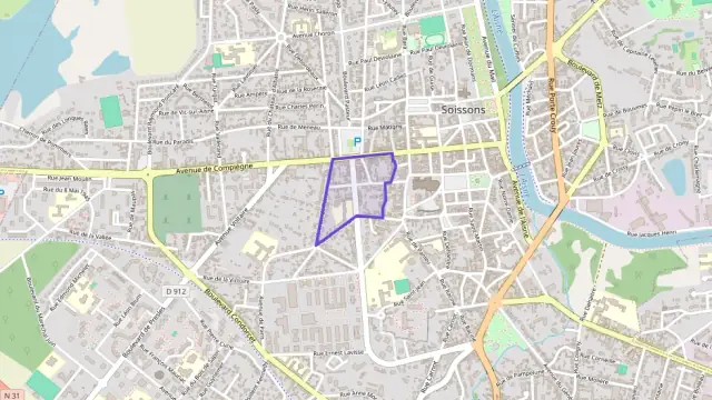 Appartement 128 m² quatre pièces à vendre à Soissons