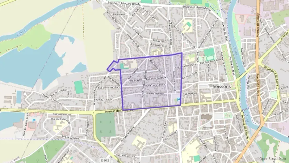 Appartement 86 m² quatre pièces à vendre à Soissons Appartement 86 m² quatre pièces à vendre à Soissons