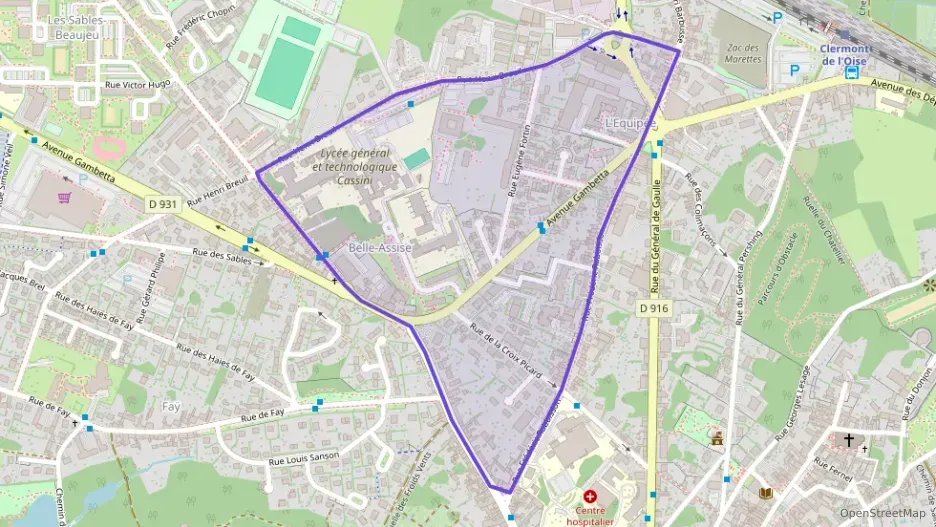 Appartement 57 m² trois pièces à vendre à Clermont