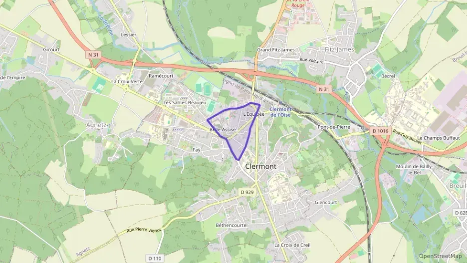 Appartement 57 m² trois pièces à vendre à Clermont