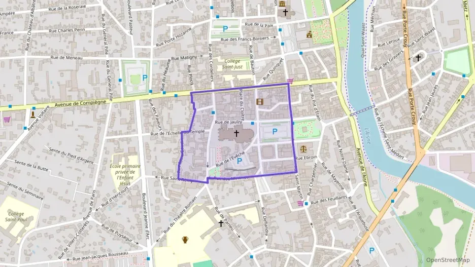 Appartement 65 m² trois pièces à vendre à Soissons Appartement 65 m² trois pièces à vendre à Soissons