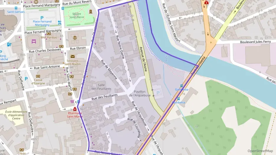 Appartement 76 m² trois pièces à vendre à Soissons