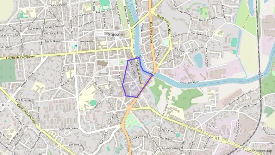 Appartement 76 m² trois pièces à vendre à Soissons