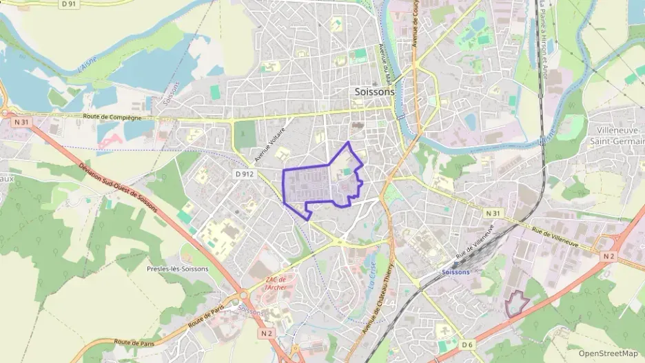 Appartement 127 m² trois pièces à vendre à Soissons