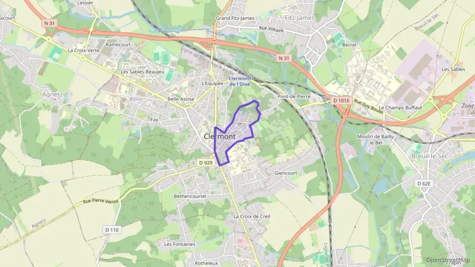 Appartement 33 m² une piece à vendre à Clermont