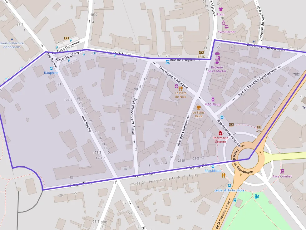 Appartement 76 m² trois pièces à vendre à Soissons