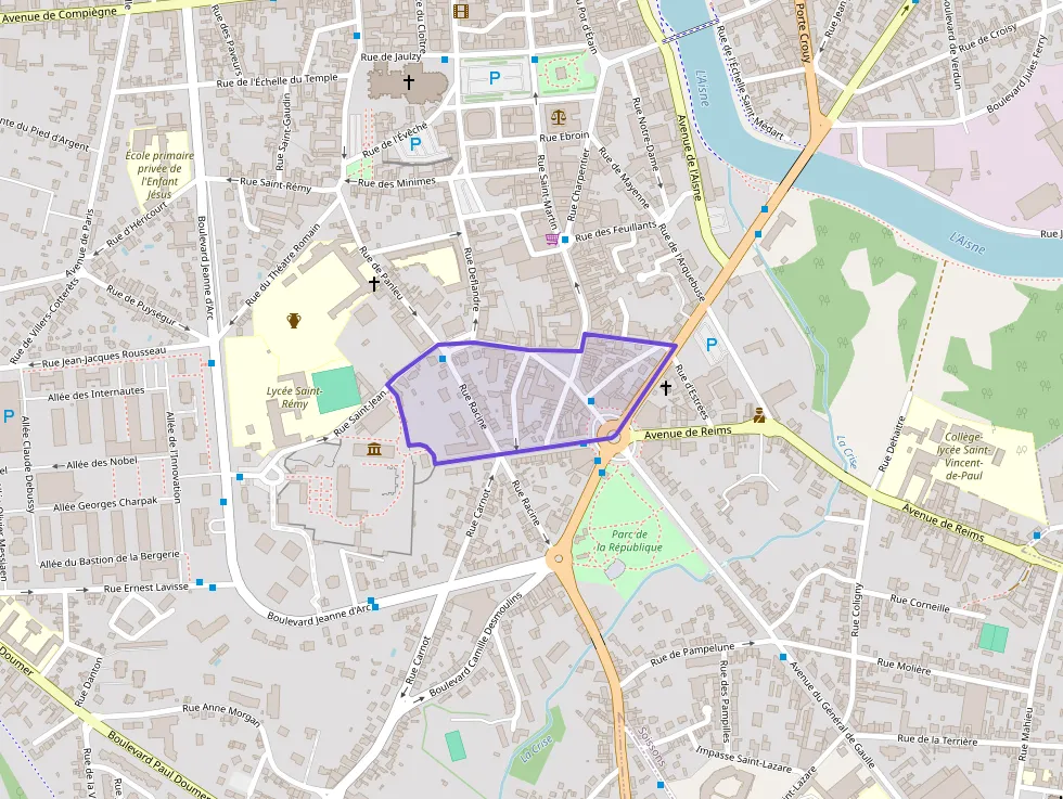 Appartement 76 m² trois pièces à vendre à Soissons