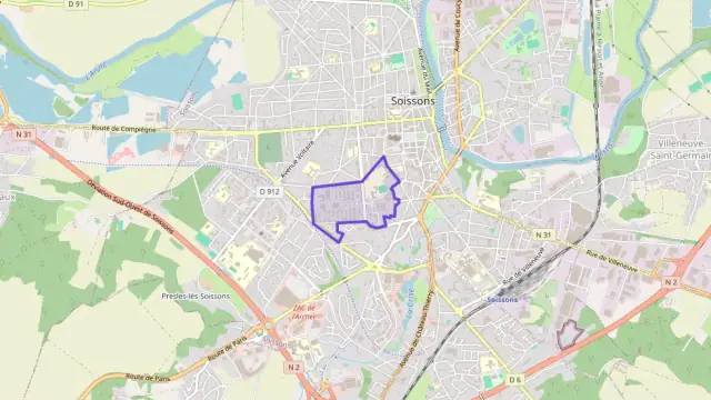 Appartement 83 m² quatre pièces à vendre à Soissons