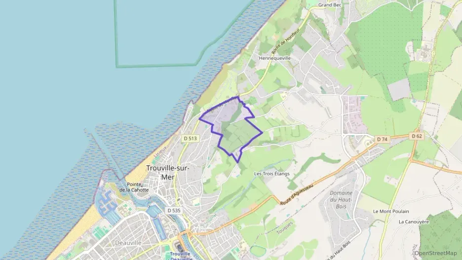 Appartement 55 m² trois pièces à vendre à Trouville-sur-Mer