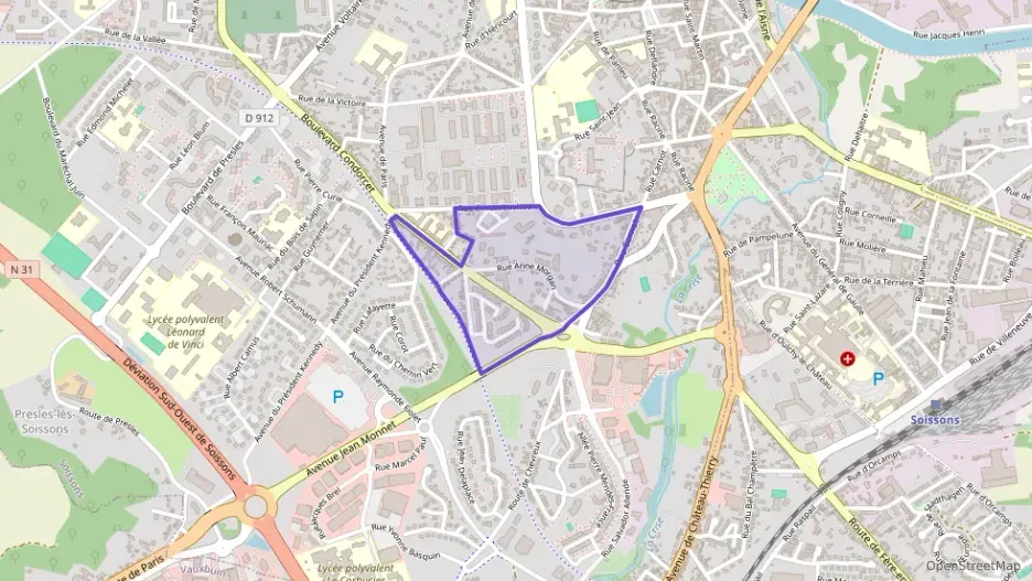 Appartement 45 m² trois pièces à vendre à Soissons