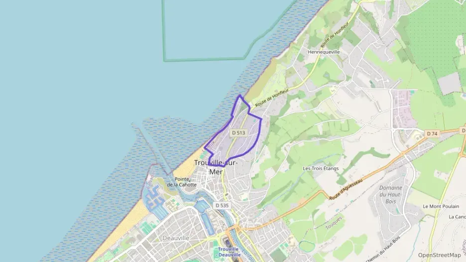 Appartement 45 m² deux pieces à vendre à Trouville-sur-Mer