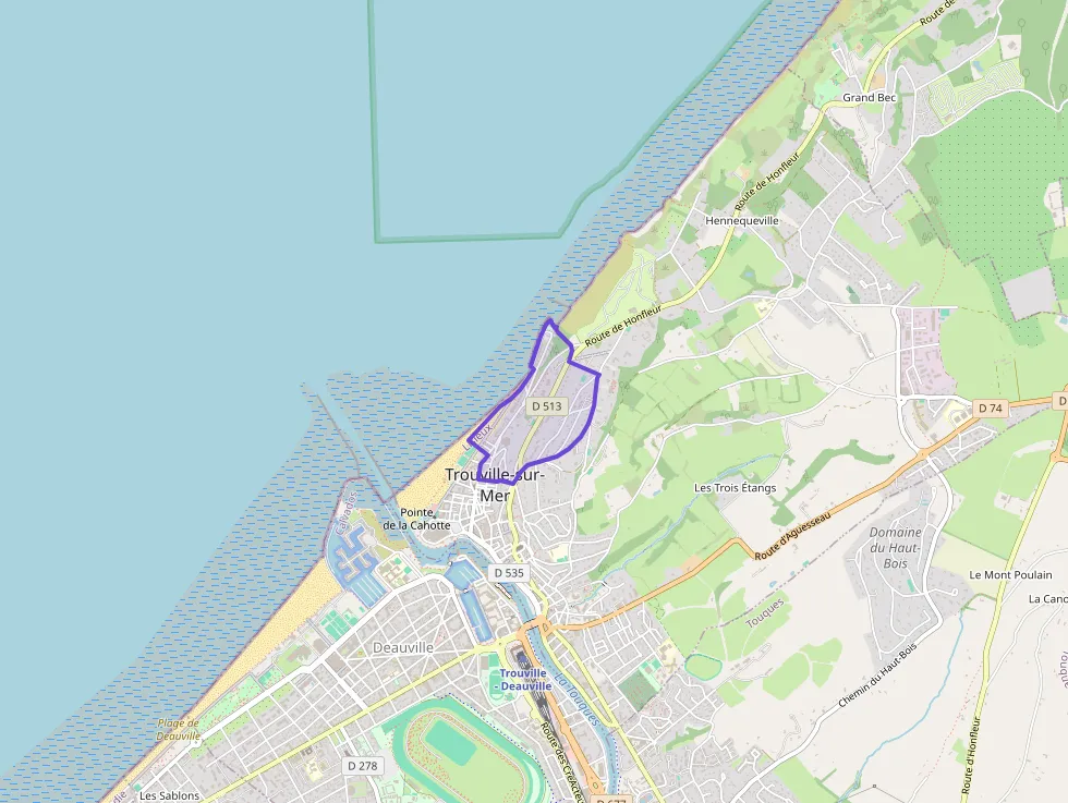 Appartement 48 m² deux pieces à vendre à Trouville-sur-Mer