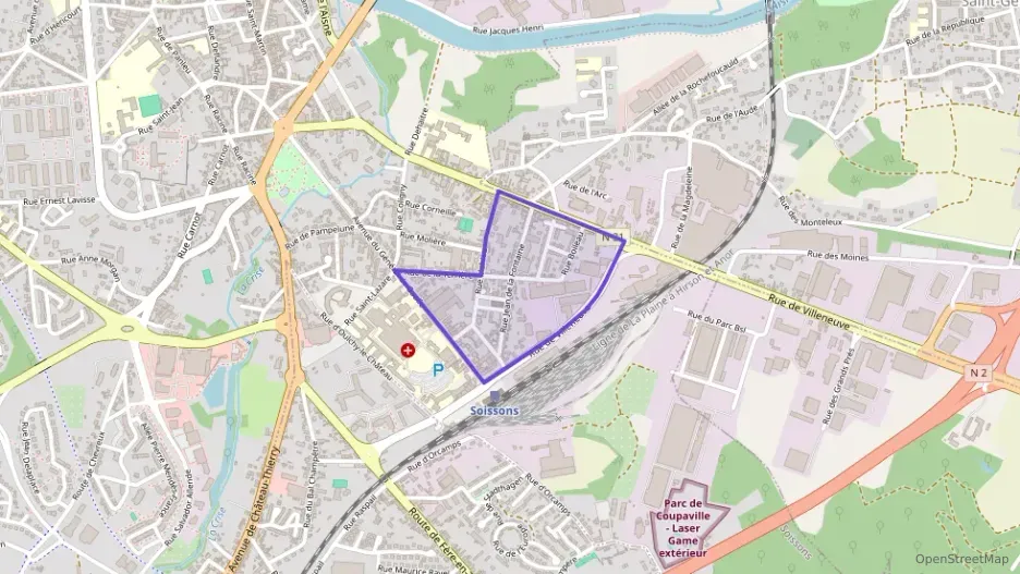 Appartement 50 m² une piece à vendre à Soissons