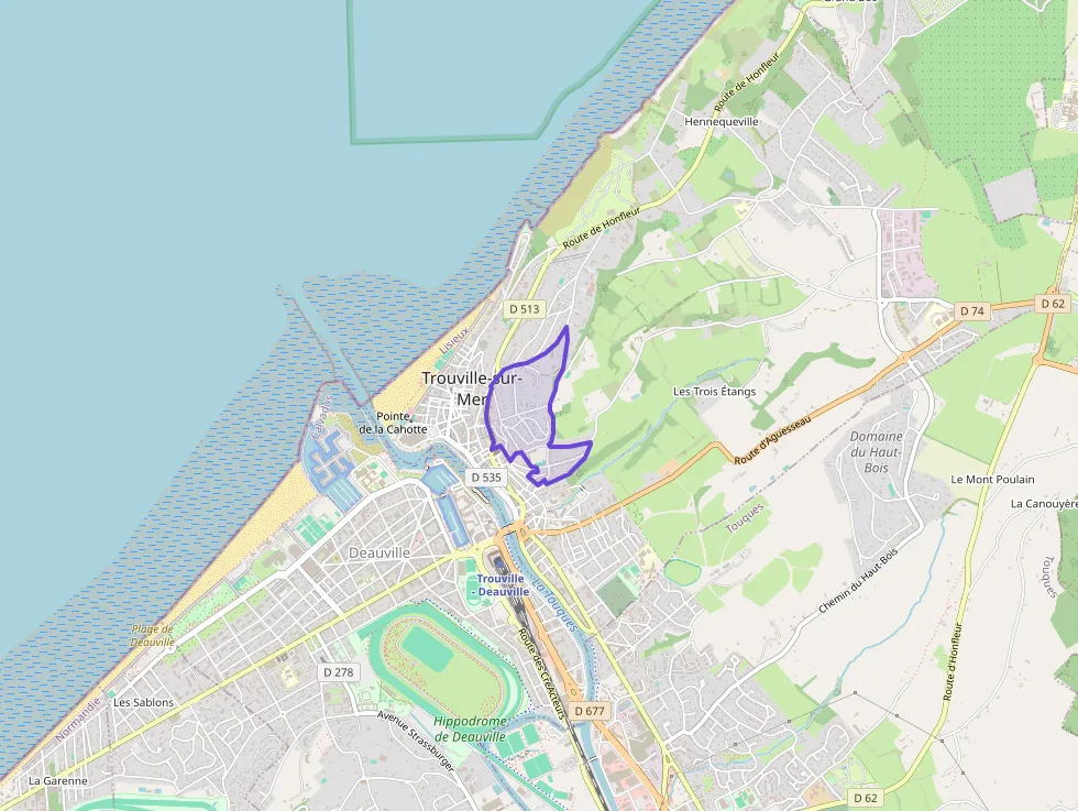 Appartement 75 m² deux pieces à vendre à Trouville-sur-Mer