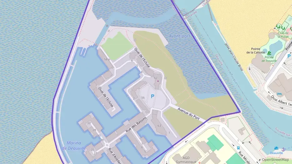 Appartement 51 m² trois pièces à vendre à Deauville