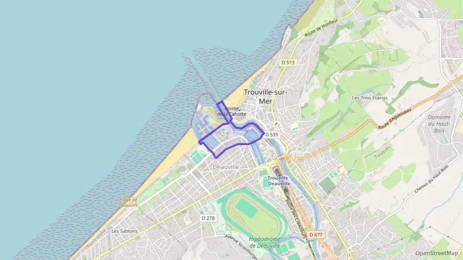 Appartement 58 m² deux pieces à vendre à Deauville