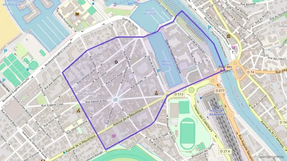 Appartement 59 m² trois pièces à vendre à Deauville