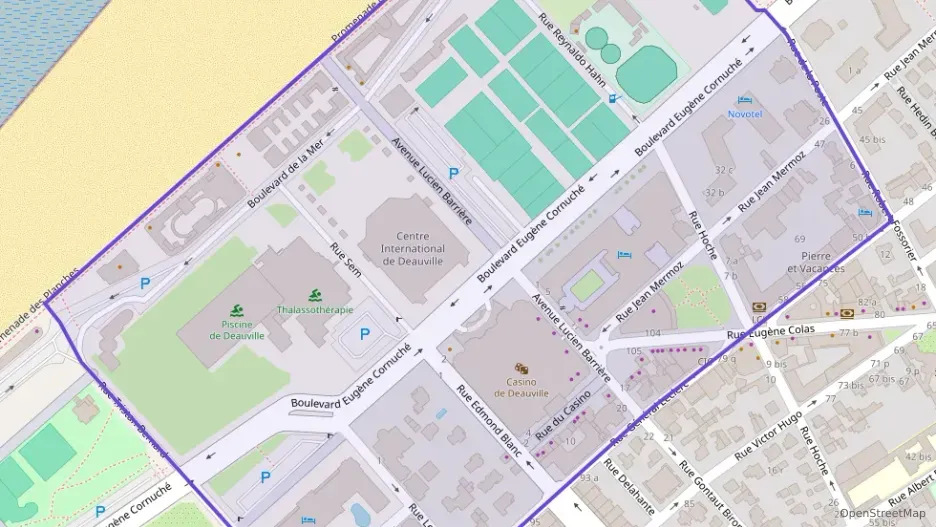 Appartement 50 m² trois pièces à vendre à Deauville Appartement 50 m² trois pièces à vendre à Deauville