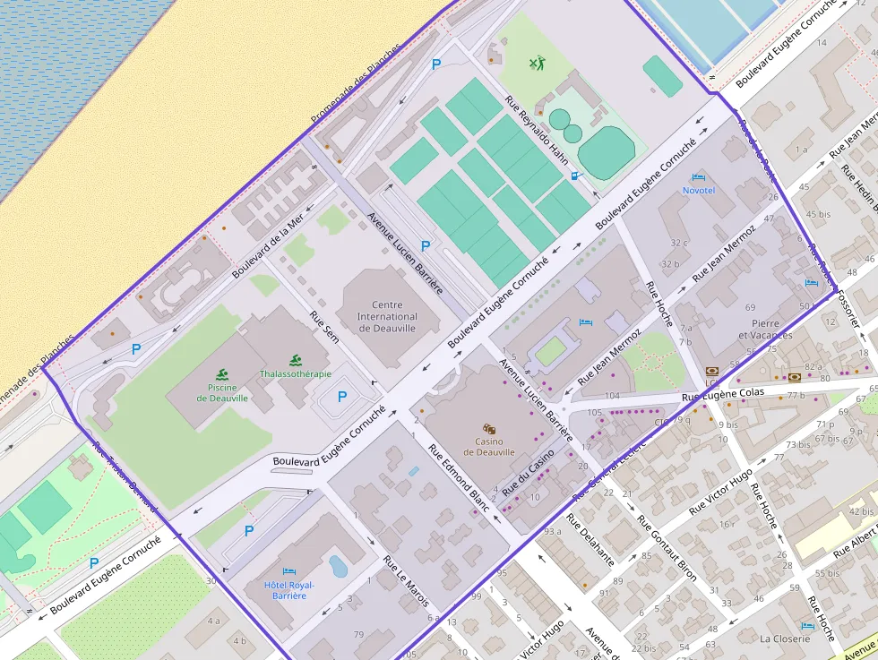 Appartement 60 m² deux pieces à vendre à Deauville