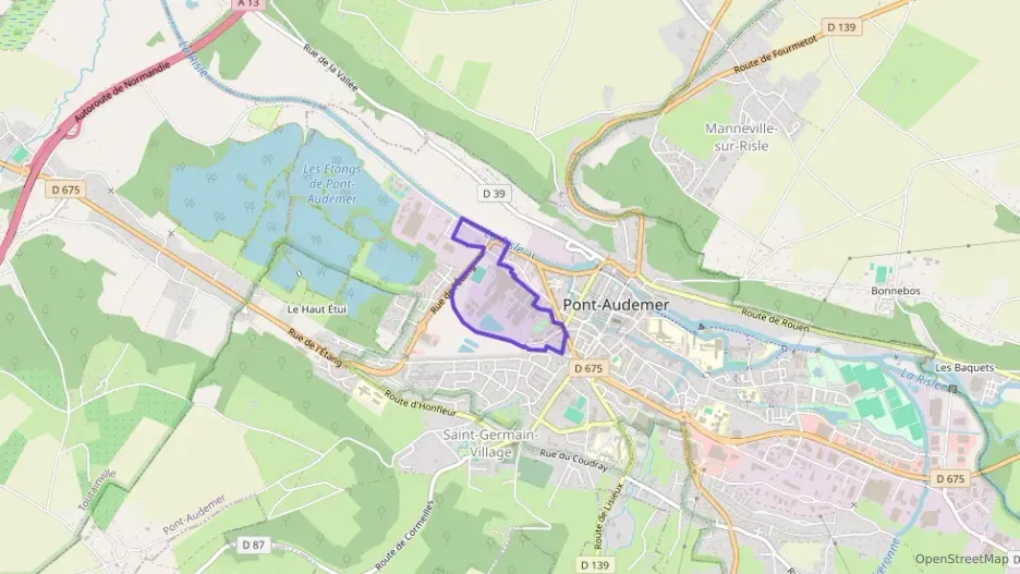Appartement 55 m² trois pièces à vendre à Pont-Audemer