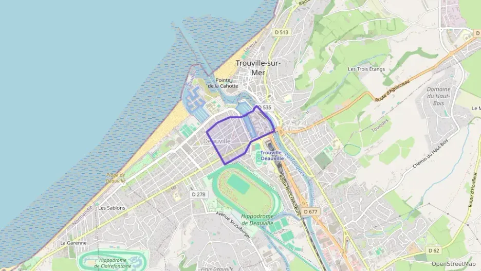 Appartement 56 m² deux pieces à vendre à Deauville