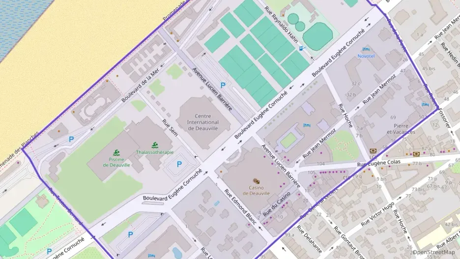 Appartement 57 m² deux pieces à vendre à Deauville Appartement 57 m² deux pieces à vendre à Deauville