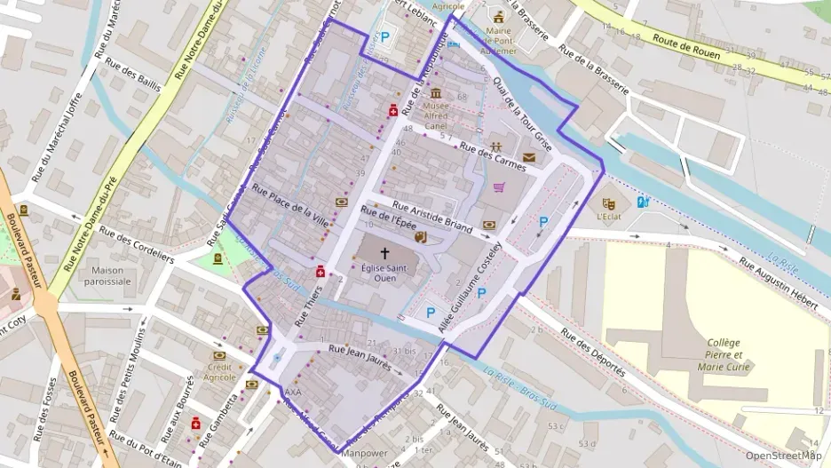 Appartement 109 m² trois pièces à vendre à Pont-Audemer Appartement 109 m² trois pièces à vendre à Pont-Audemer