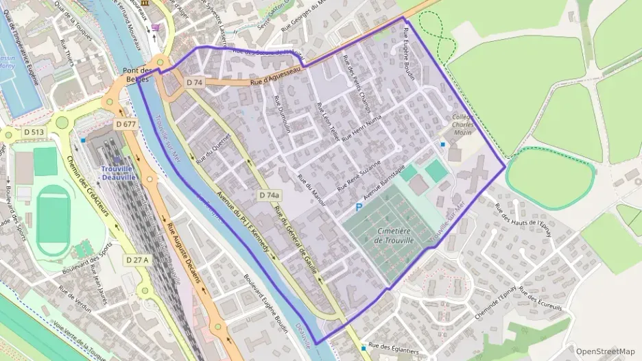 Appartement 56 m² trois pièces à vendre à Trouville-sur-Mer