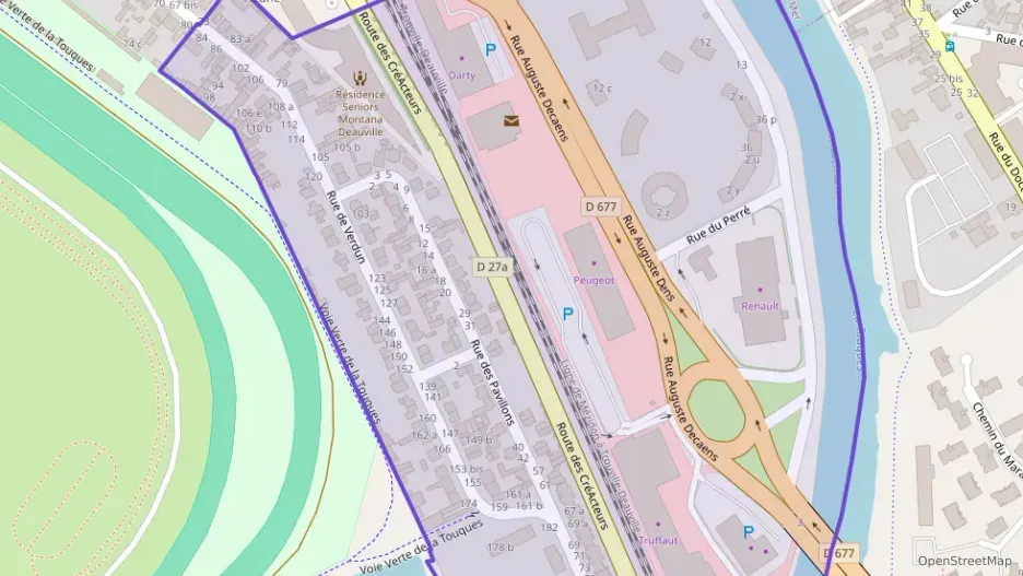 Appartement 69 m² trois pièces à vendre à Deauville