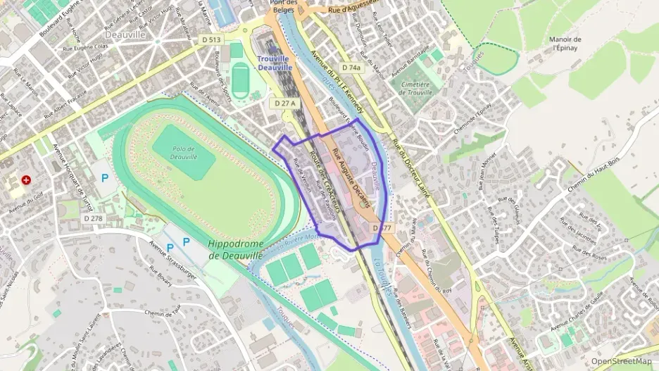 Appartement 69 m² trois pièces à vendre à Deauville