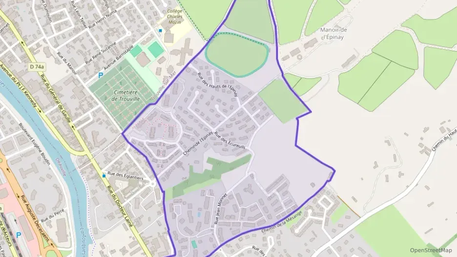 Appartement 69 m² trois pièces à vendre à Touques