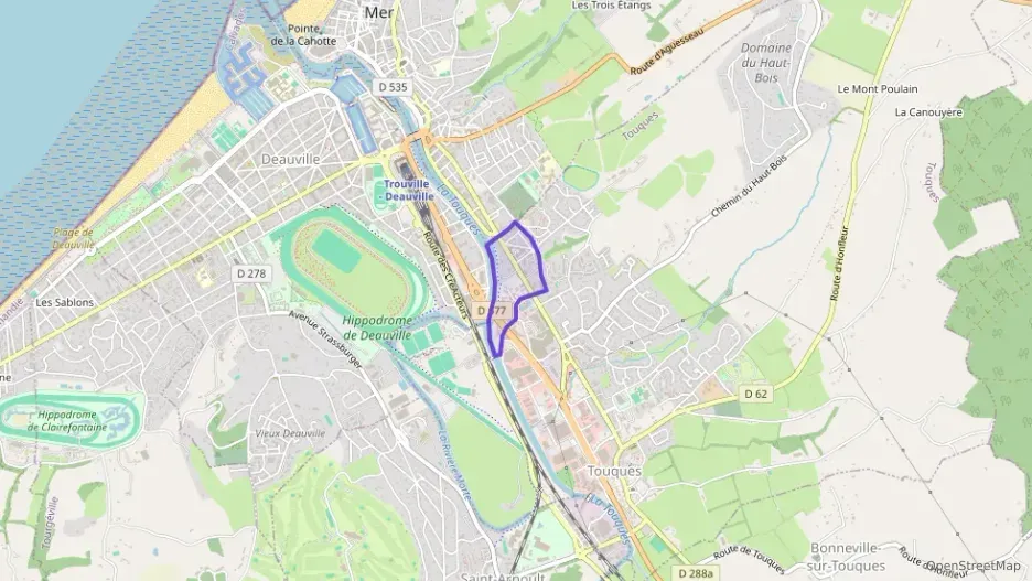 Appartement 33 m² une piece à vendre à Touques Appartement 33 m² une piece à vendre à Touques