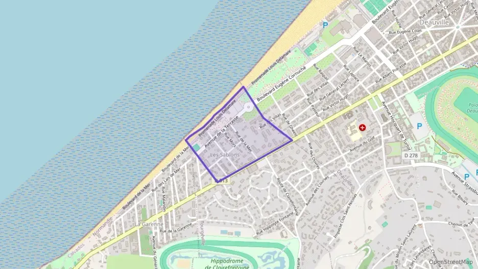 Appartement 52 m² trois pièces à vendre à Tourgéville Appartement 52 m² trois pièces à vendre à Tourgéville