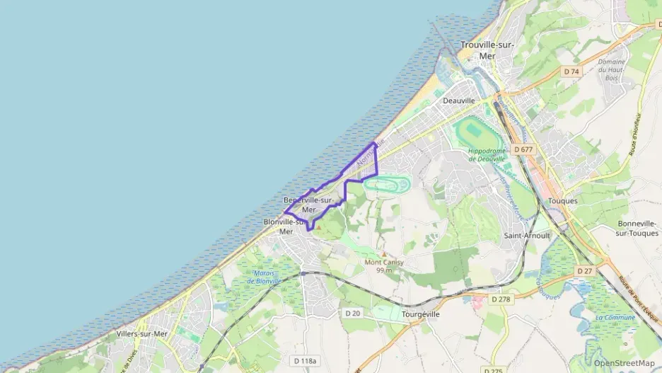 Appartement 59 m² trois pièces à vendre à Benerville-sur-Mer Appartement 59 m² trois pièces à vendre à Benerville-sur-Mer