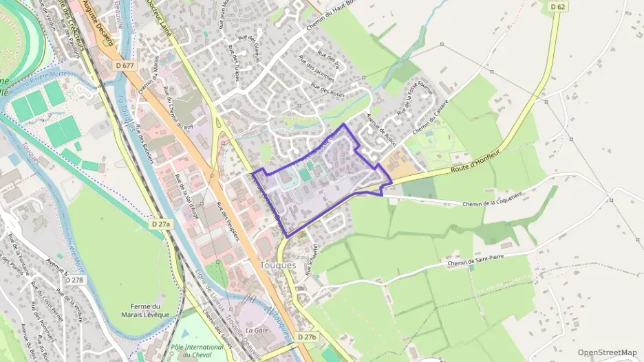 Appartement 87 m² quatre pièces à vendre à Touques